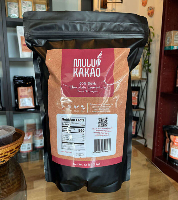 2 kg 80% Dark Chocolate Couverture