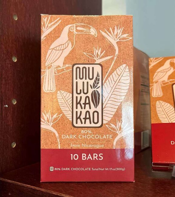80% Dark Chocolate Bars Box of 10