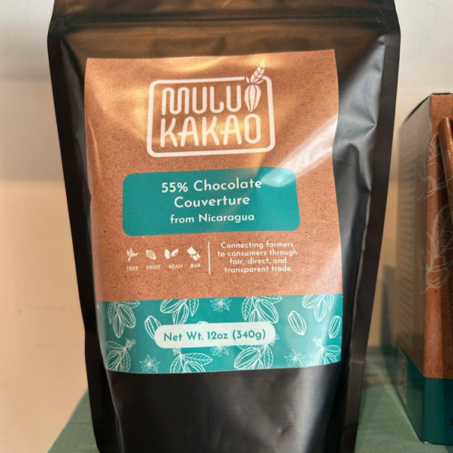 12 oz 55% Dark Chocolate Couverture