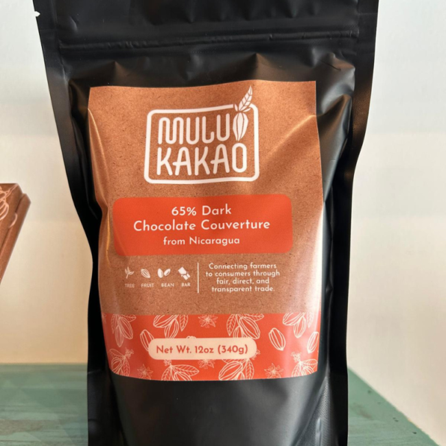 12 oz 65% Dark Chocolate Couverture