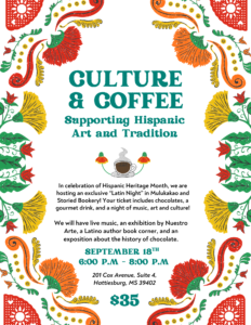 Latin Night- Coffee and Culture Sept 18th